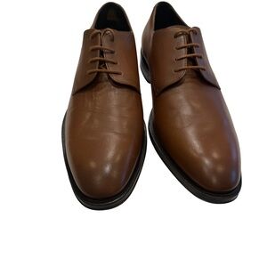 Boss Men’s Brown Leather Derby Oxford Lace Up Shoes Size 9.5